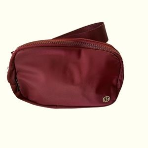 Lululemon Everywhere Belt Bag - Red Merlot NWT